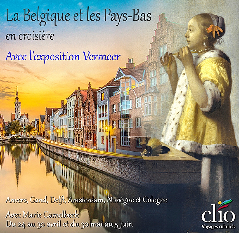 Exposition Vermeer : la Belgique et les Pays-Bas en croisi�re