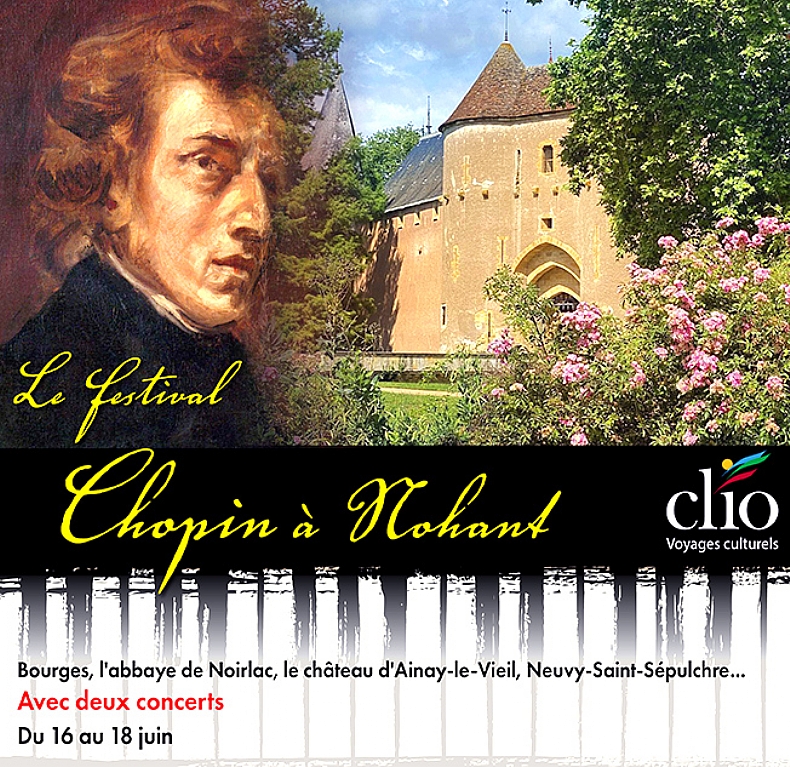 Le festival Chopin  Nohant en juin