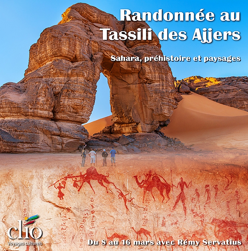 Randonne au Tassili des Ajjers. Sahara, prhistoire et paysages