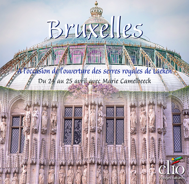 Bruxelles � l'occasion de l'ouverture des serres royales de Laeken