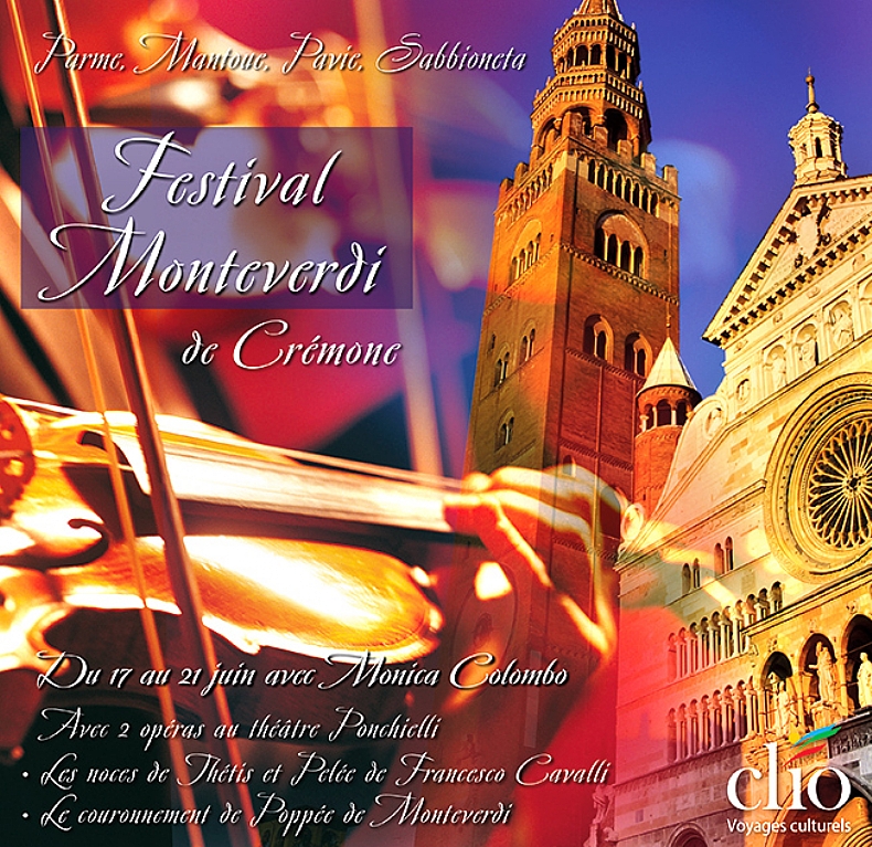 Derni�res places ! Cr�mone � l'occasion du festival Monteverdi