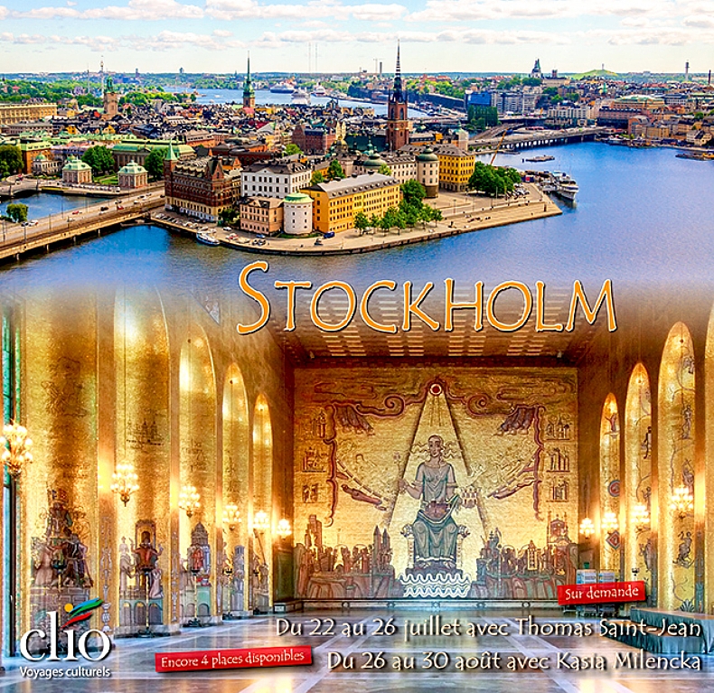 Stockholm : derni�res places pour ao�t !